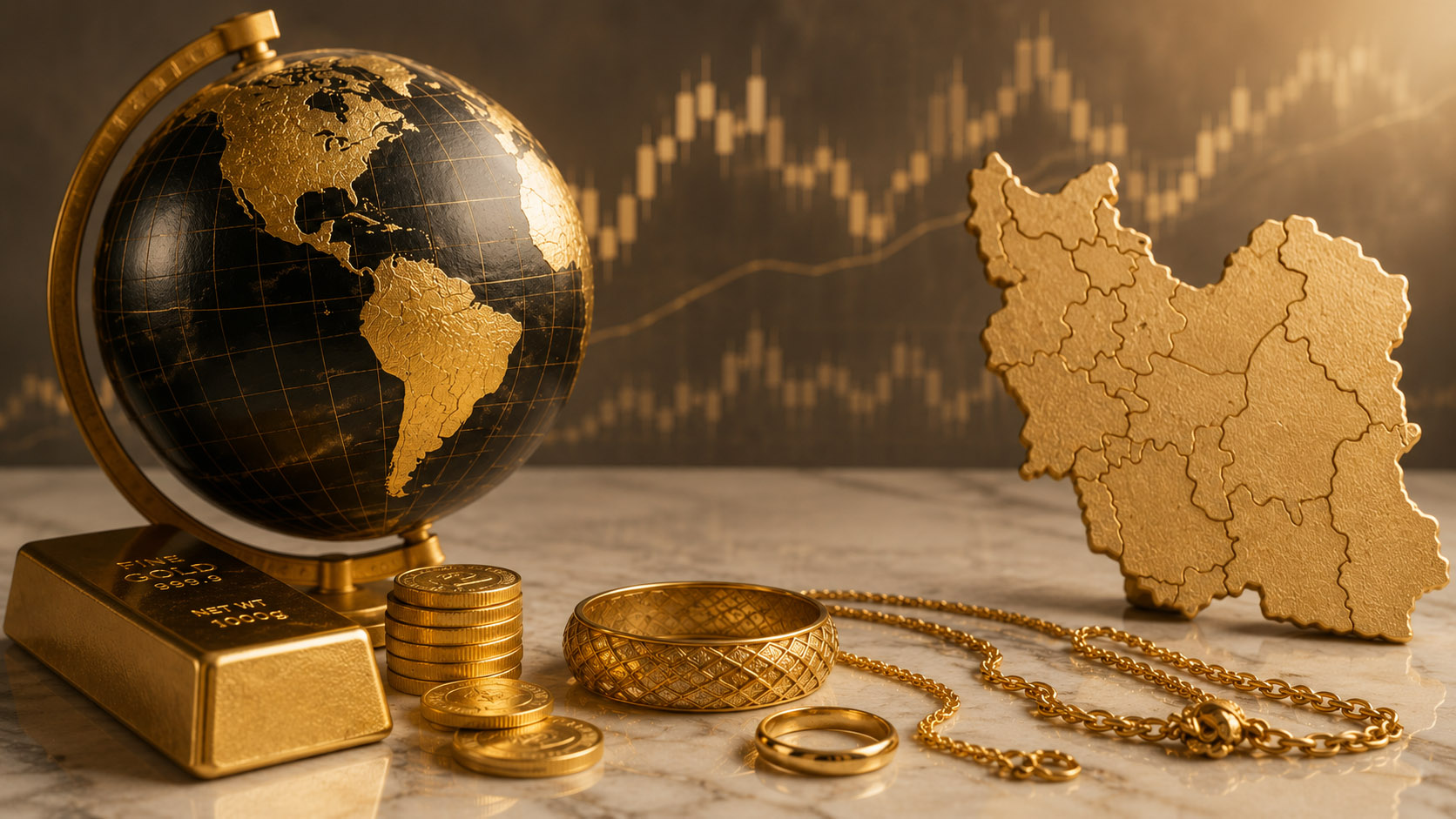 چرا قیمت جهانی طلا با قیمت طلا در ایران متفاوت است؟